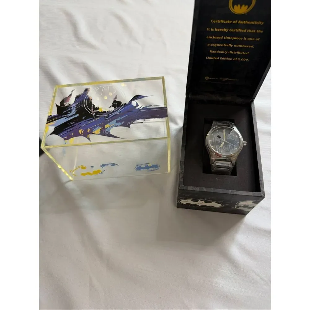 Fossil LI2521 Batman Legend Watch Limited Edition 3000 Made Worldwide